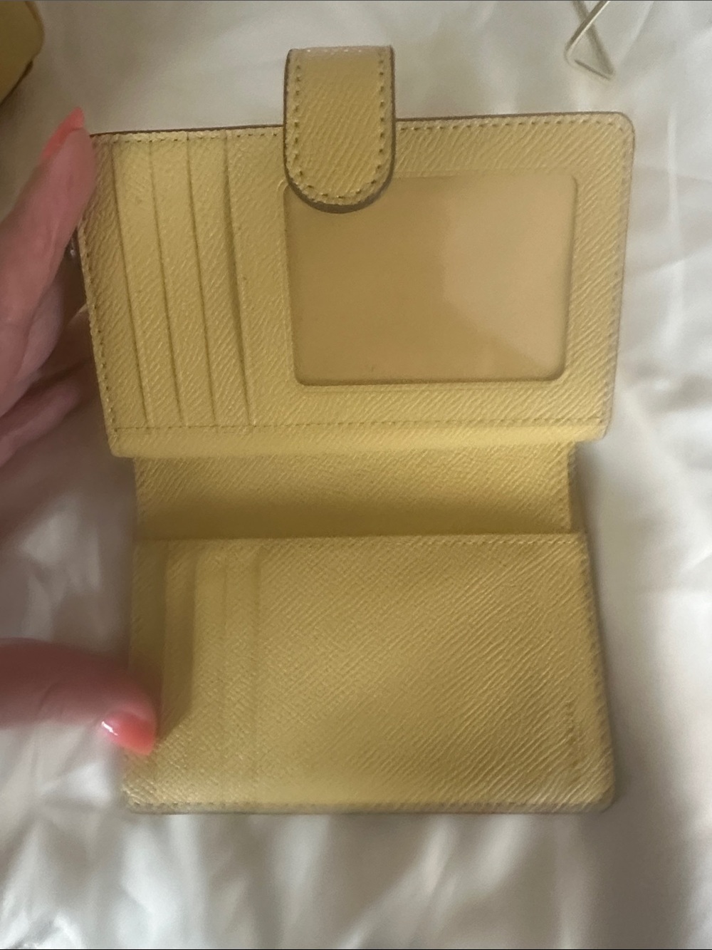 Coach Yellow Mini Surrey Carryall & Matching Wallet F44962 - Picture 13 of 16